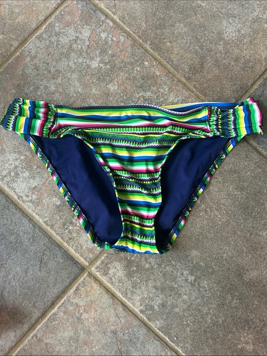 Other - Striped Multicolor Bikini Bottom
